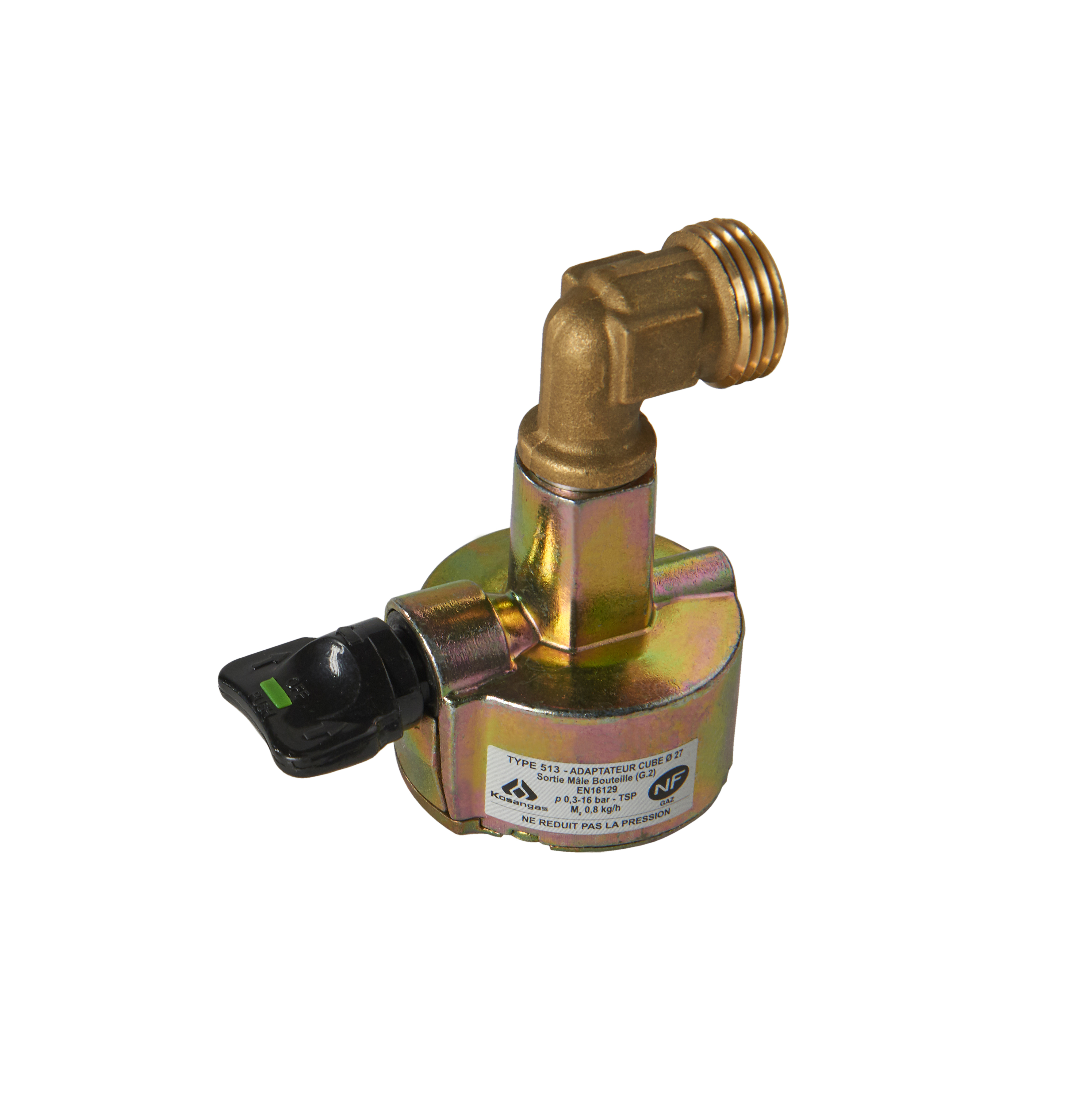 Adaptateur Coudé Bouteille Ø27 BUTAGAZ